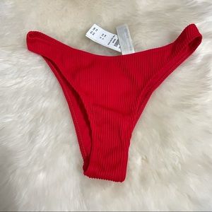 NEW hollister high leg swim bottoms